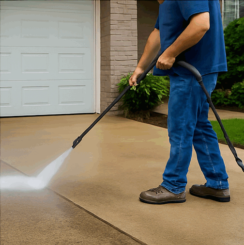 Power Washing Work